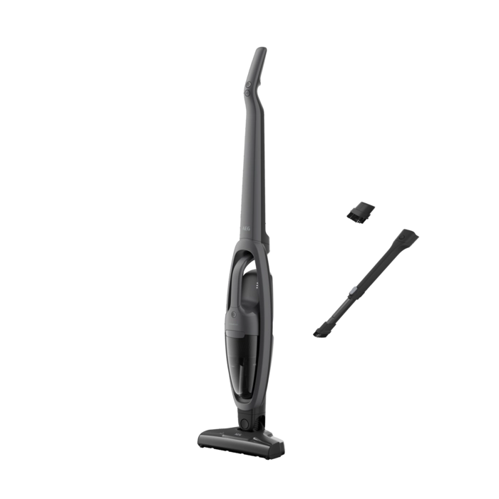 AEG CLEAN 5000 Cordless cleaner 2in1 Akku-Staubsauger kabellos / Akku-Laufzeit: bis zu 45 Min. / Farbe: Dark Grey AS52CB18DG