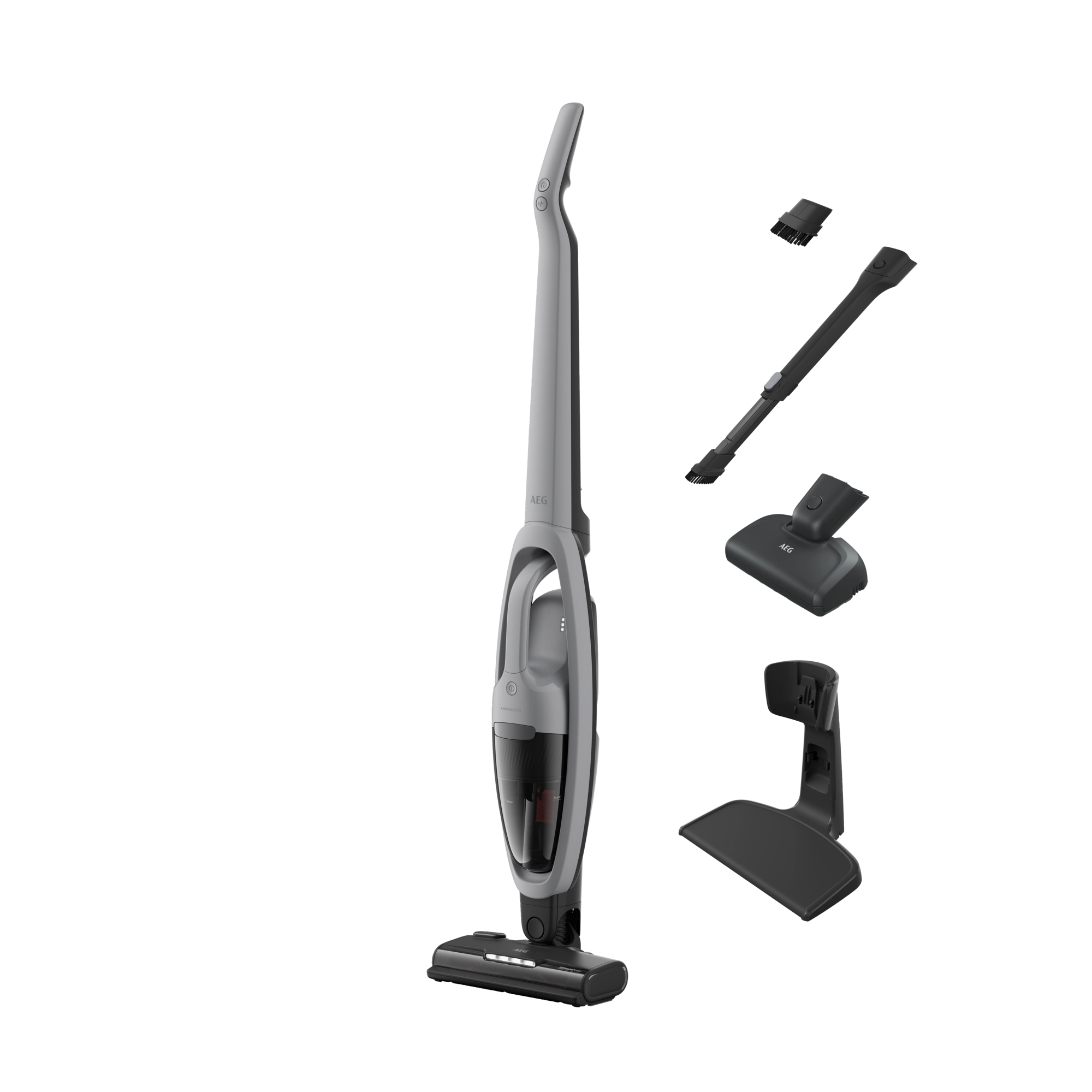 AEG ANIMAL 5000 Cordless cleaner 2in1 Akku-Staubsauger kabellos / Akku-Laufzeit: bis zu 45 Min. / Farbe: Urban Grey AS52AB18UG