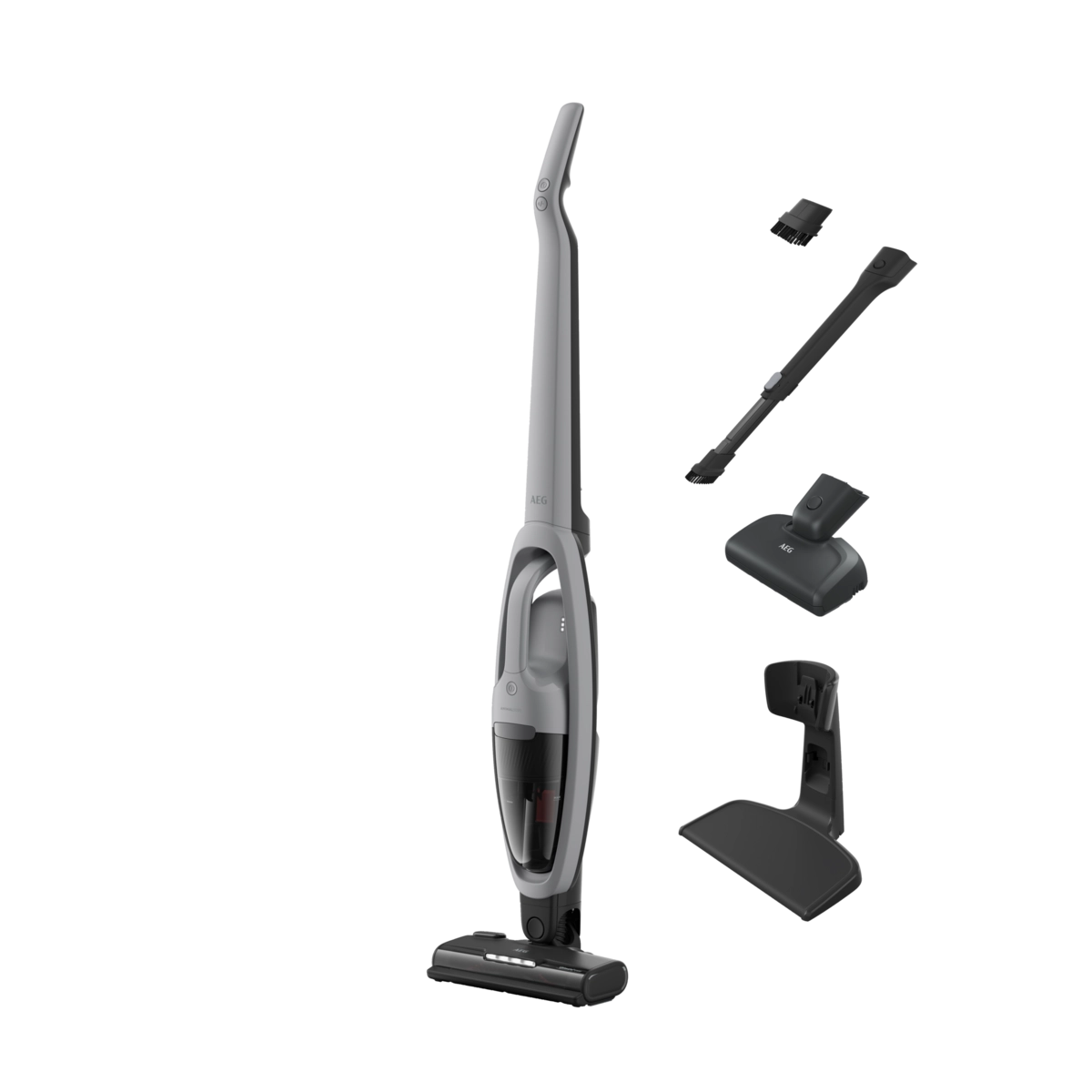 AEG ANIMAL 5000 Cordless cleaner 2in1 Akku-Staubsauger kabellos / Akku-Laufzeit: bis zu 45 Min. / Farbe: Urban Grey AS52AB18UG