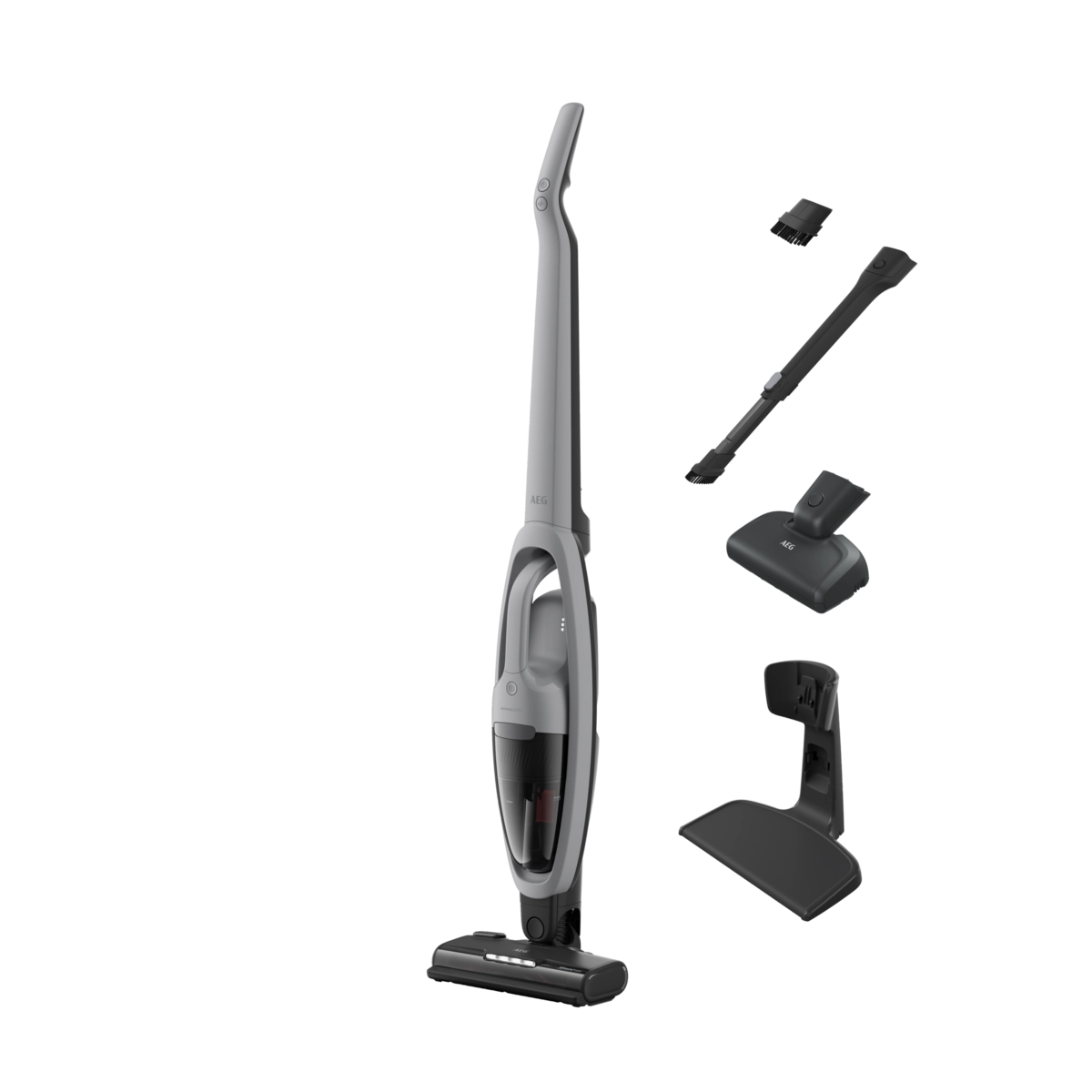 AEG ANIMAL 5000 Cordless cleaner 2in1 Akku-Staubsauger kabellos / Akku-Laufzeit: bis zu 50 Min. / Farbe: Urban Grey AS52AB21UG