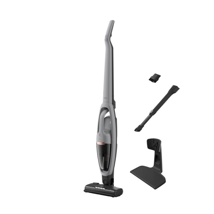 AEG CLEAN 5000 Cordless cleaner 2in1 Akku-Staubsauger kabellos / Akku-Laufzeit: bis zu 55 Min. / Farbe: Urban Grey AS52CB25UG