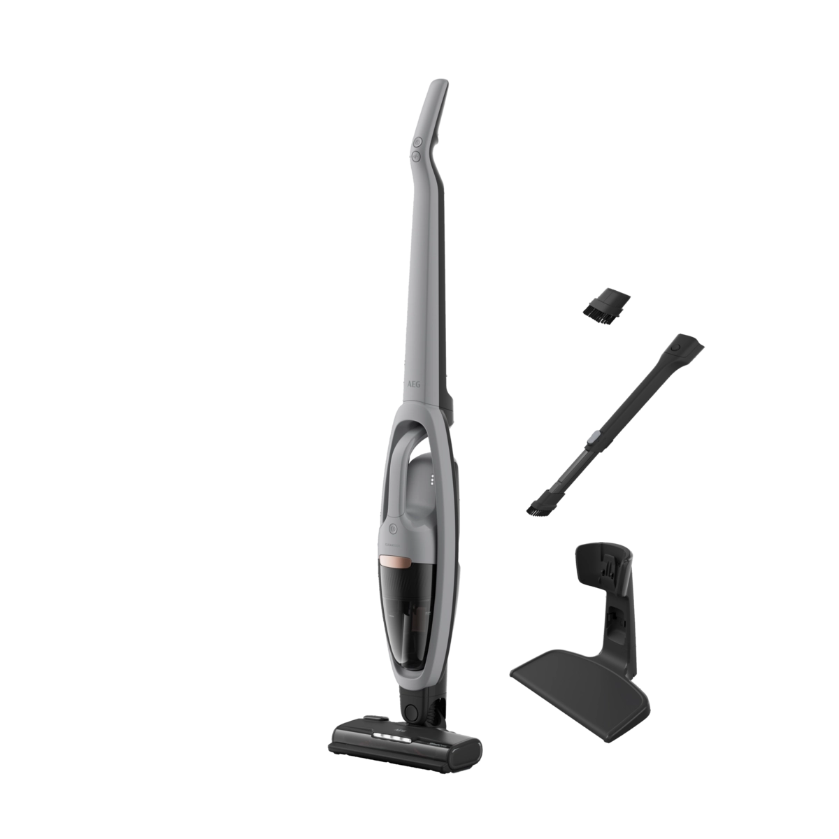 AEG CLEAN 5000 Cordless cleaner 2in1 Akku-Staubsauger kabellos / Akku-Laufzeit: bis zu 55 Min. / Farbe: Urban Grey AS52CB25UG