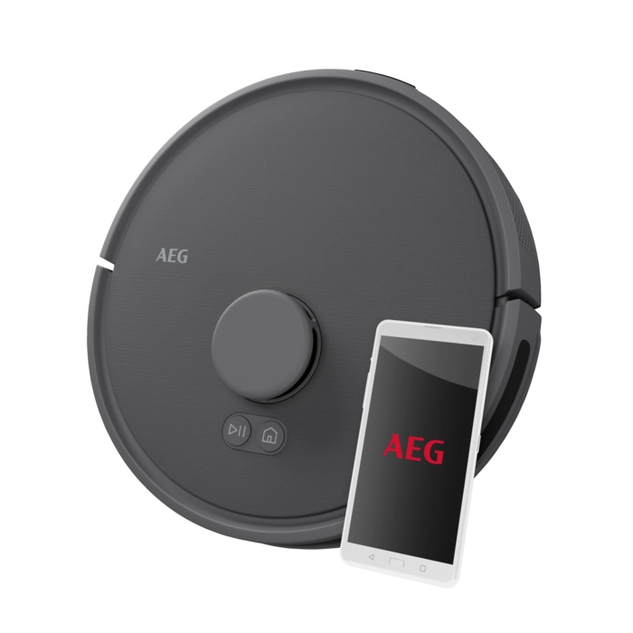 AEG 7000 Robot Vacuum Cleaner Saugroboter Lidar / Farbe: Dark Grey AR71HW1DG