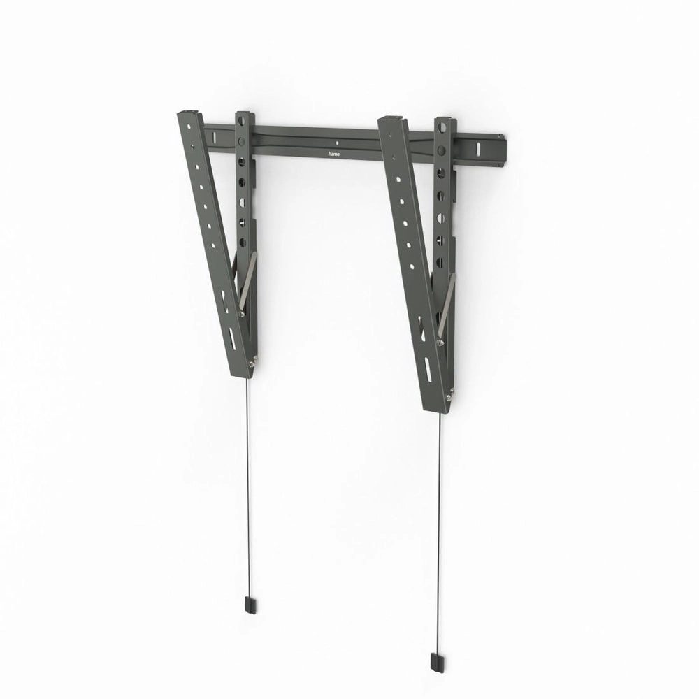 TV-Wandhalterung Ultraslim neigbar, 229cm (90"), bis 80kg, extraflach, Grau (00118081)