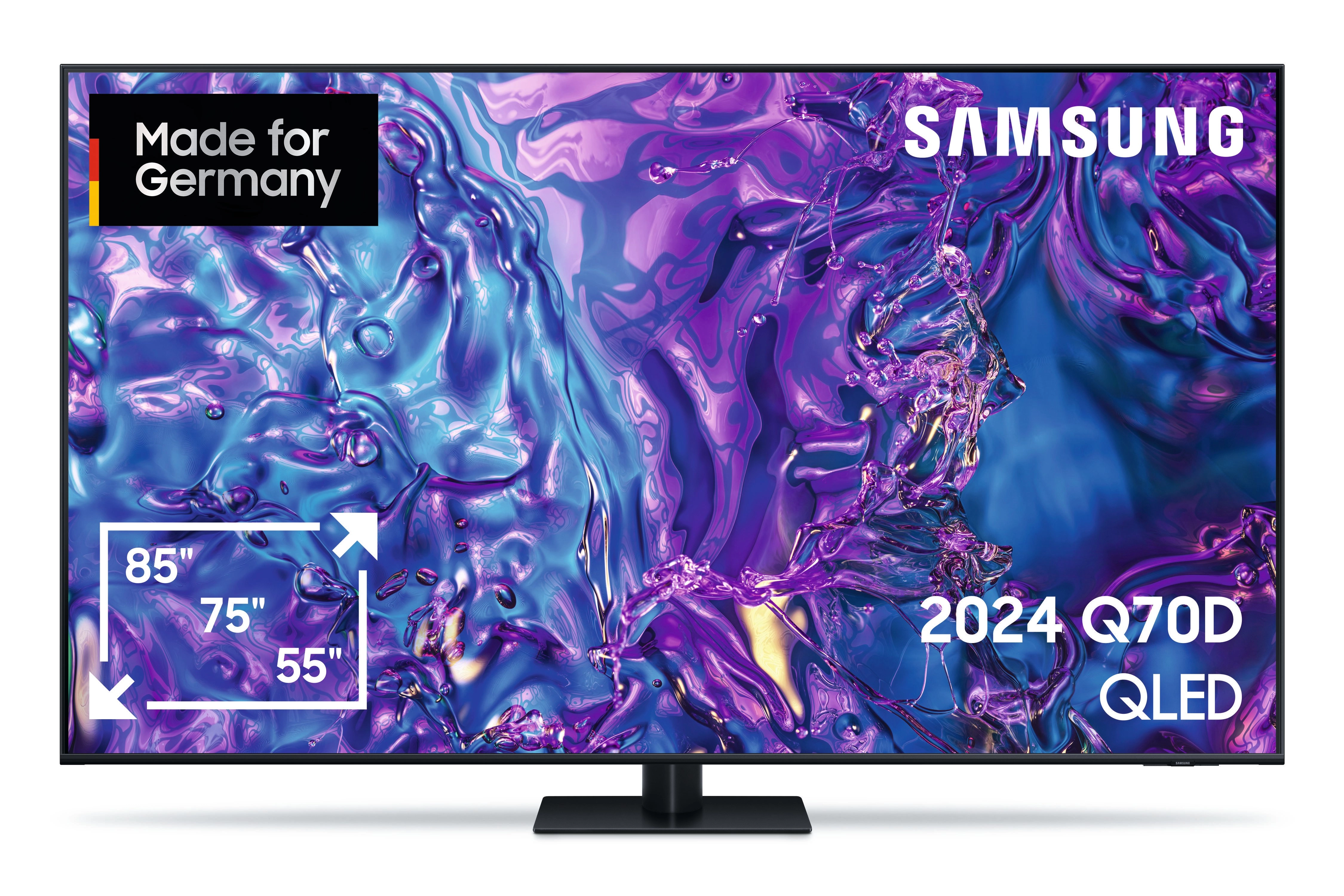 GQ85Q70DATXZG 4K QLED TV  - 0%-Finanzierung (PayPal)