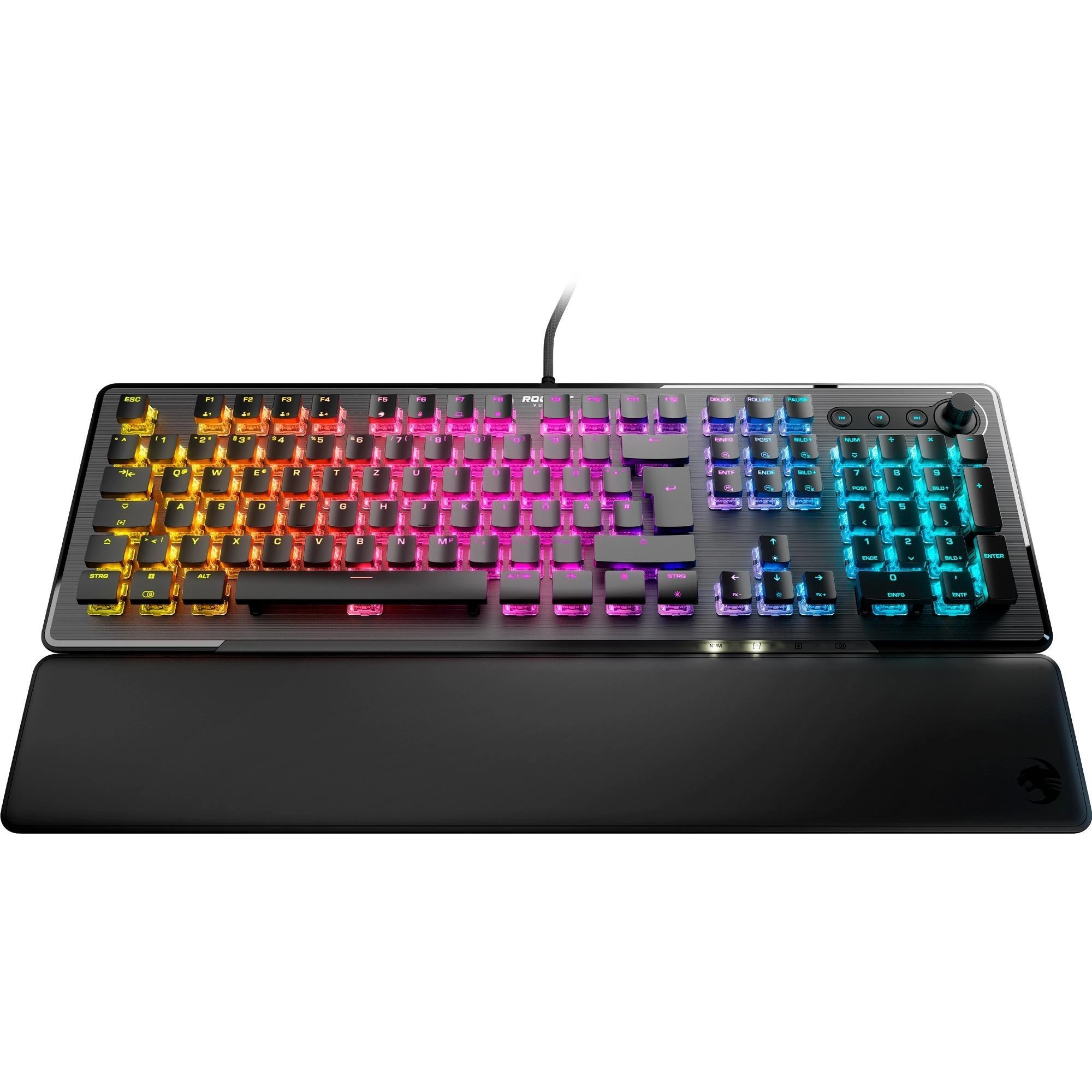 Gaming-Tastatur VULCAN II, Schwarz, braune taktile Switches  - 0%-Finanzierung (PayPal)