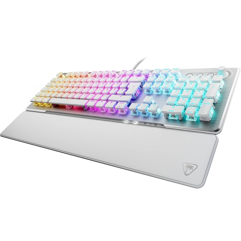 Vulcan II Gaming-Tastatur, linear Rot, Weiß  - 0%-Finanzierung (PayPal)