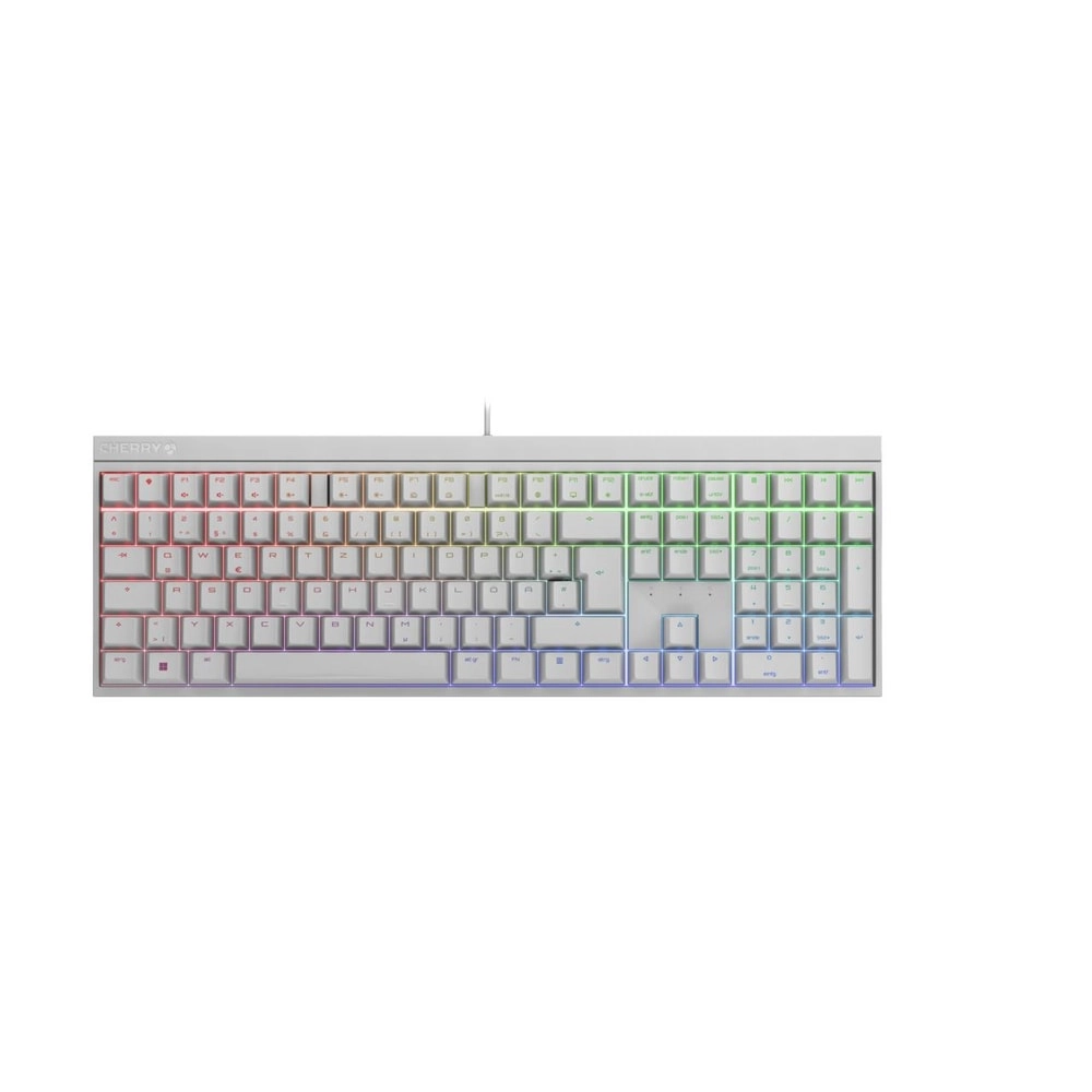 Gaming-Tastatur MX 2.0S RGB, MX Blue, Weiß  - 0%-Finanzierung (PayPal)