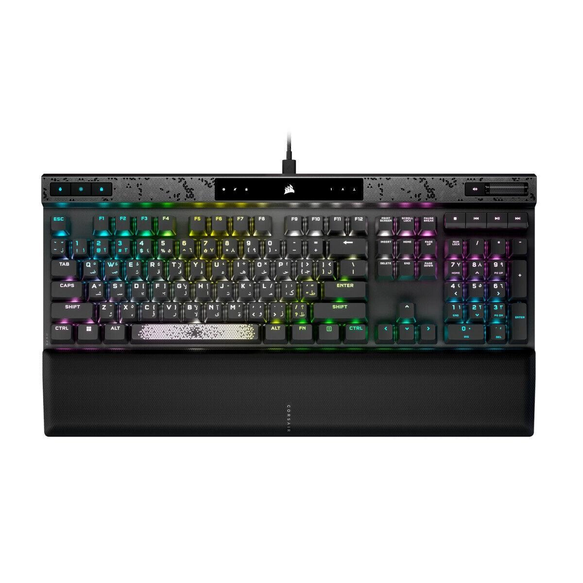 K70 MAX RGB, Grau  - 0%-Finanzierung (PayPal)