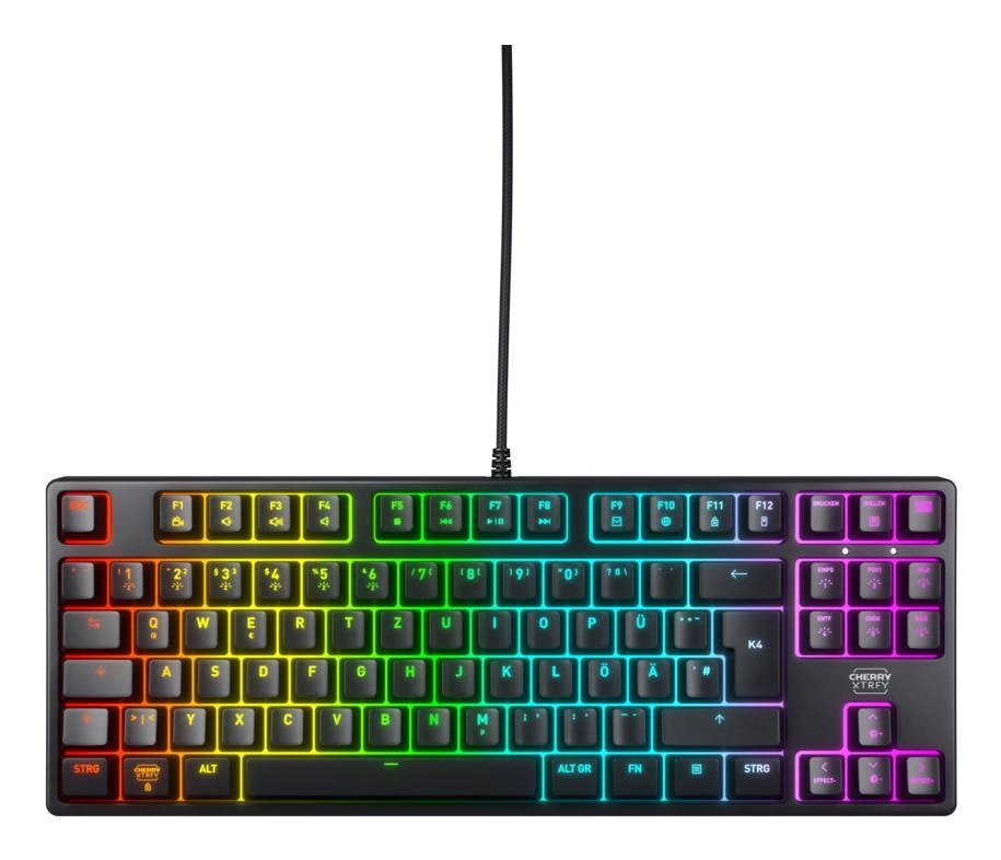 XTRFY K4V2 RGB TKL Gaming-Tastatur, Schwarz  - 0%-Finanzierung (PayPal)