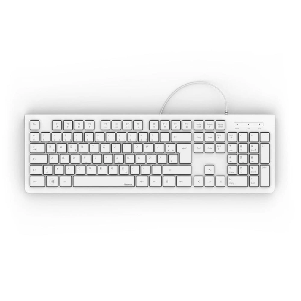 Basic-Tastatur "KC-200", Weiß, QWERTZ (00182680)