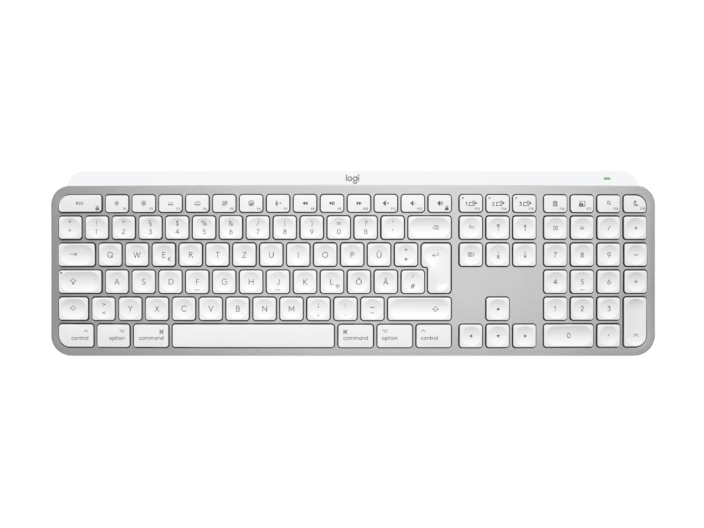 MX Keys S für Mac, Hellgrau