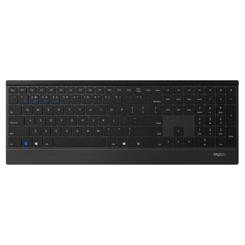 Kabellose Tastatur "E9500M Multi-mode Ultra-Slim", Schwarz (00186859)