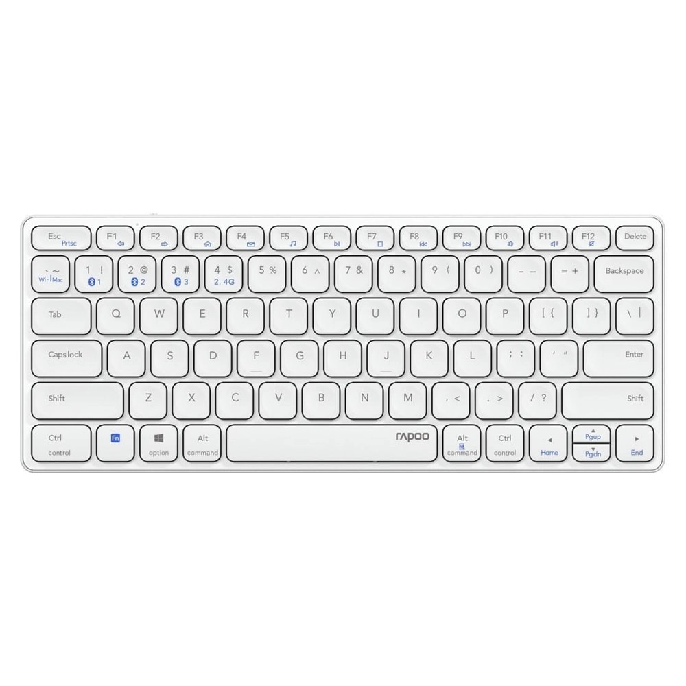 Kabellose Multimodus-Tastatur "E9600M", Weiß, QWERTZ (00217362)