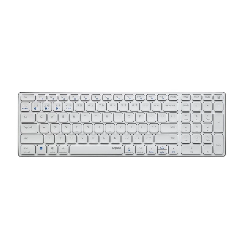 Kabellose Multimodus-Tastatur "E9700M", Weiß, QWERTZ (00217368)