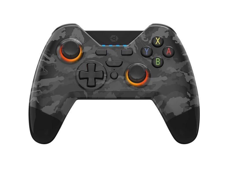 WX4+ Wireless RGB Controller für Switch und PC, Dark Camo