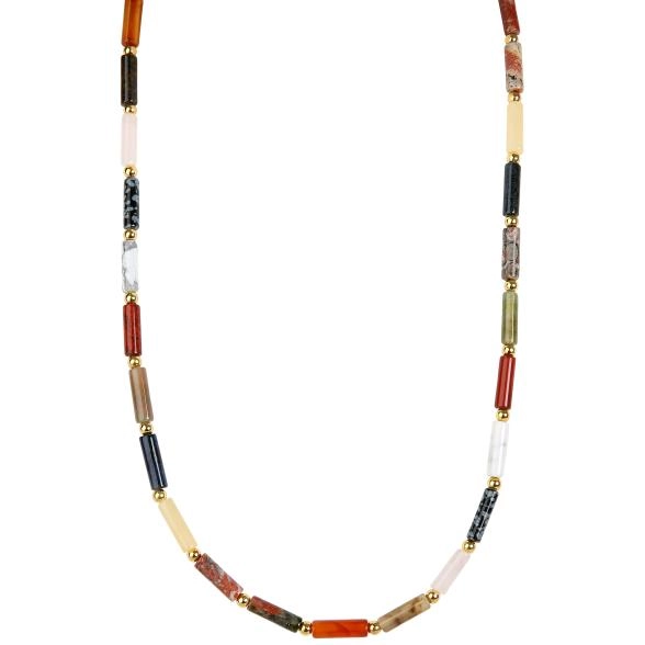 Collier Jaspis multicolor