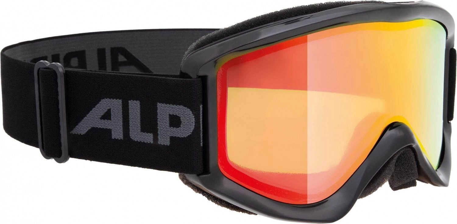 Alpina Smash 2.0 Multimirror Skibrille (839 schwarz, Scheibe: MIRROR orange (S2))