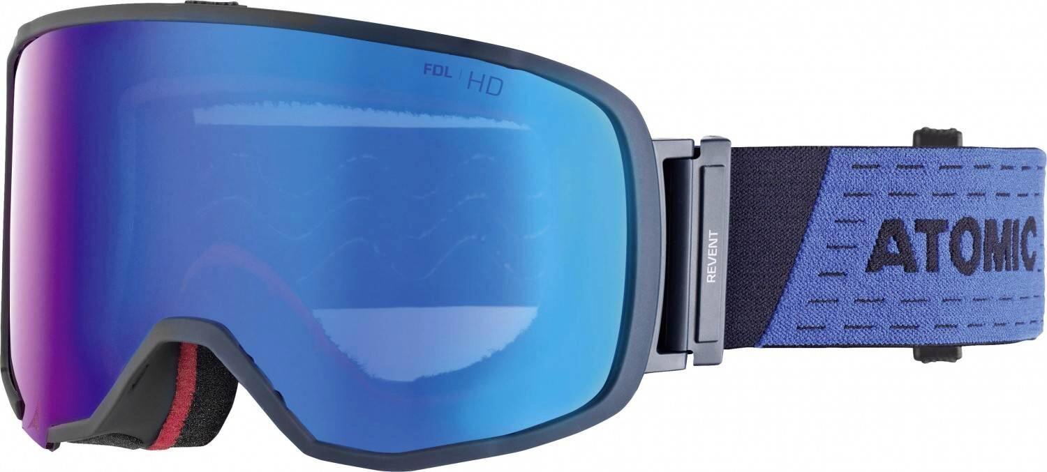 Atomic Revent Large Skibrille (blue, Scheibe blue stereo HD)