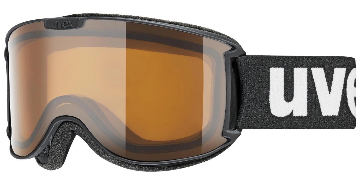 uvex Skyper Polavision Skibrille (2030 black mat, polavision brown/clear (S2))