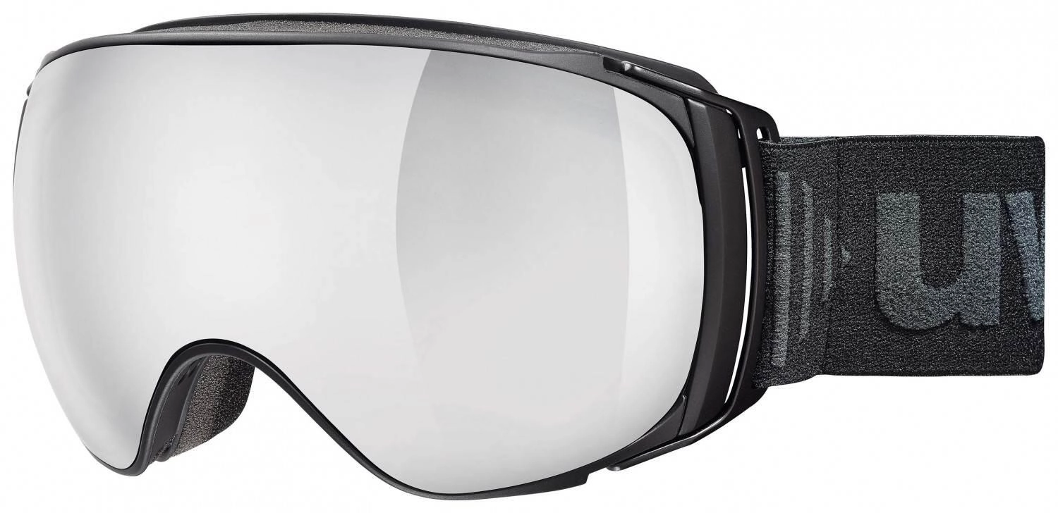 uvex Sportiv Full Mirror Skibrille (2030 black, mirror silver/clear (S2))