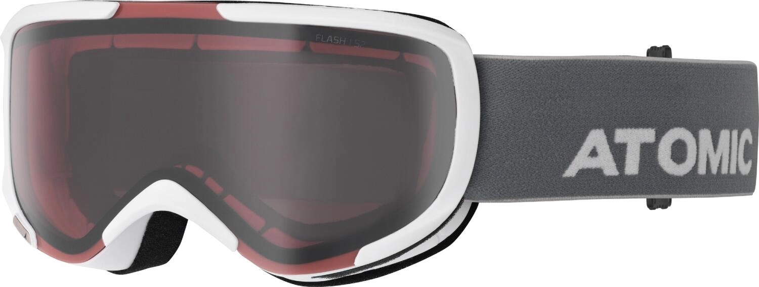 Atomic Savor Skibrille All Mountain S (white, Scheibe: silver flash)