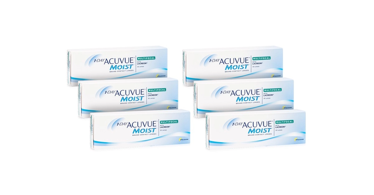 1-DAY Acuvue Moist Multifocal (180 Linsen)