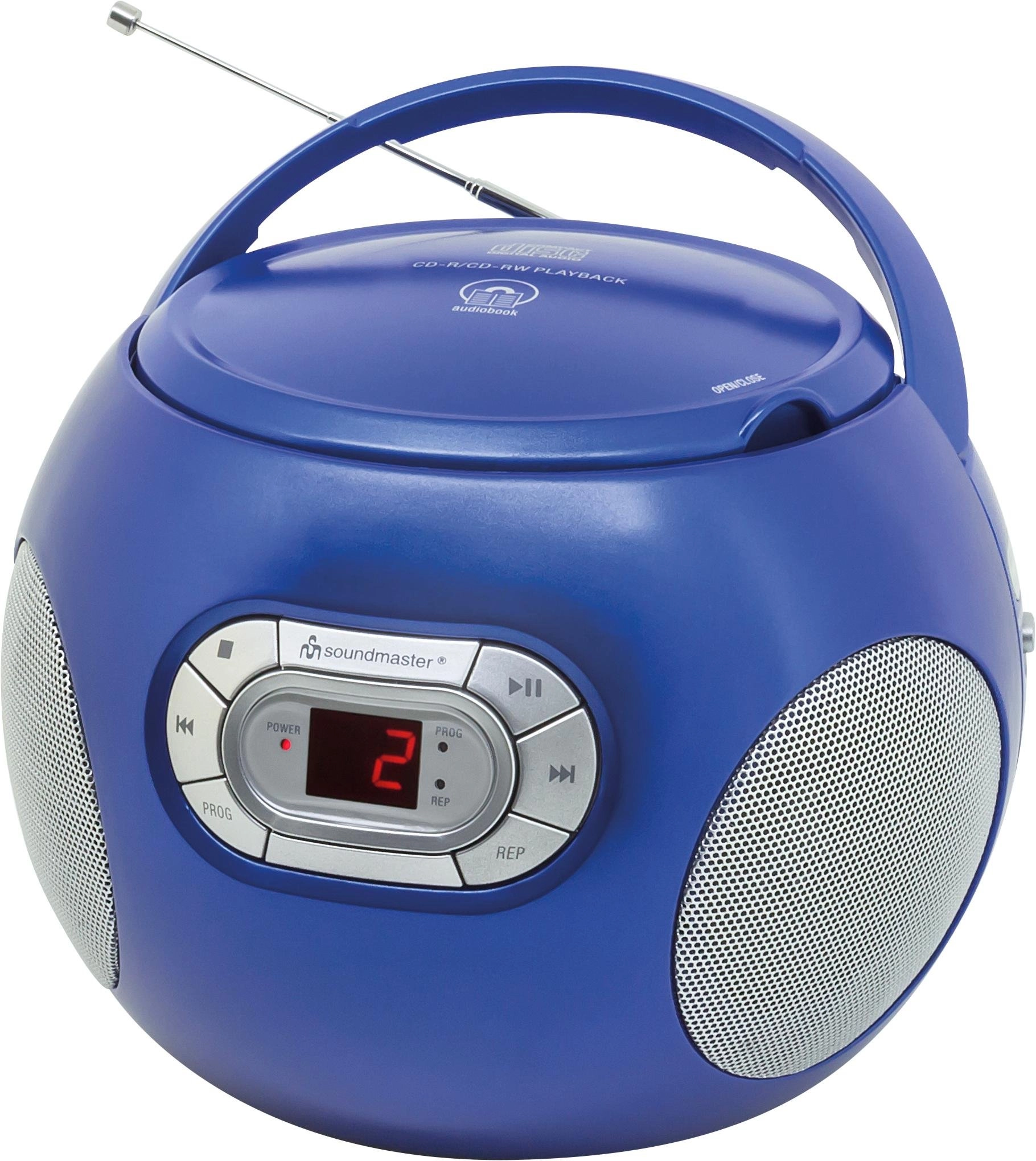 SCD 2120 blau Radiorekorder mit CD-Spieler