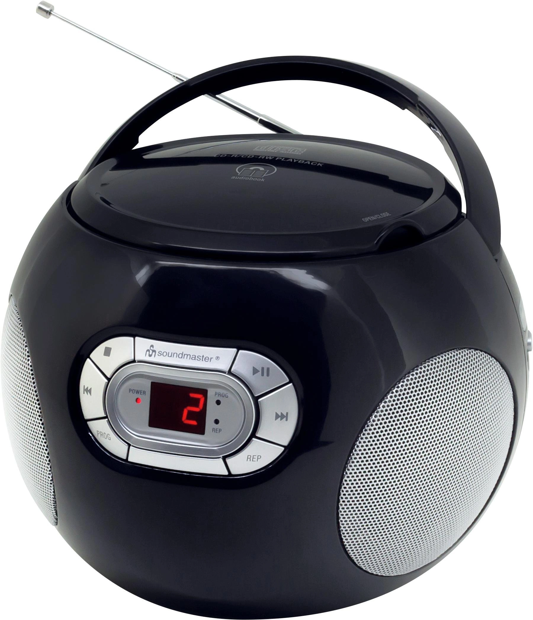 SCD 2120 schwarz Radiorekorder mit CD-Spieler