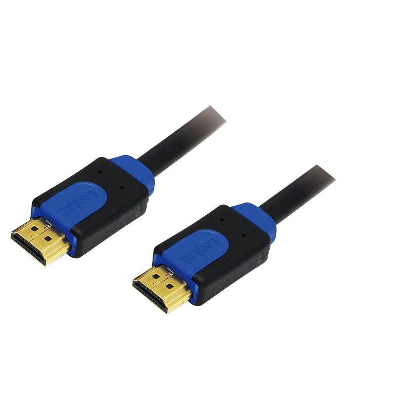 CHB1105 HDMI mit Ethernet 5m, Schwarz, Blau