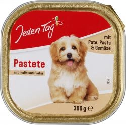 Jeden Tag Hund Pastete mit Pute, Pasta & Gemüse