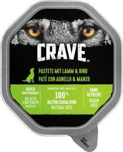 Crave Hund Adult Pastete Lamm & Rind