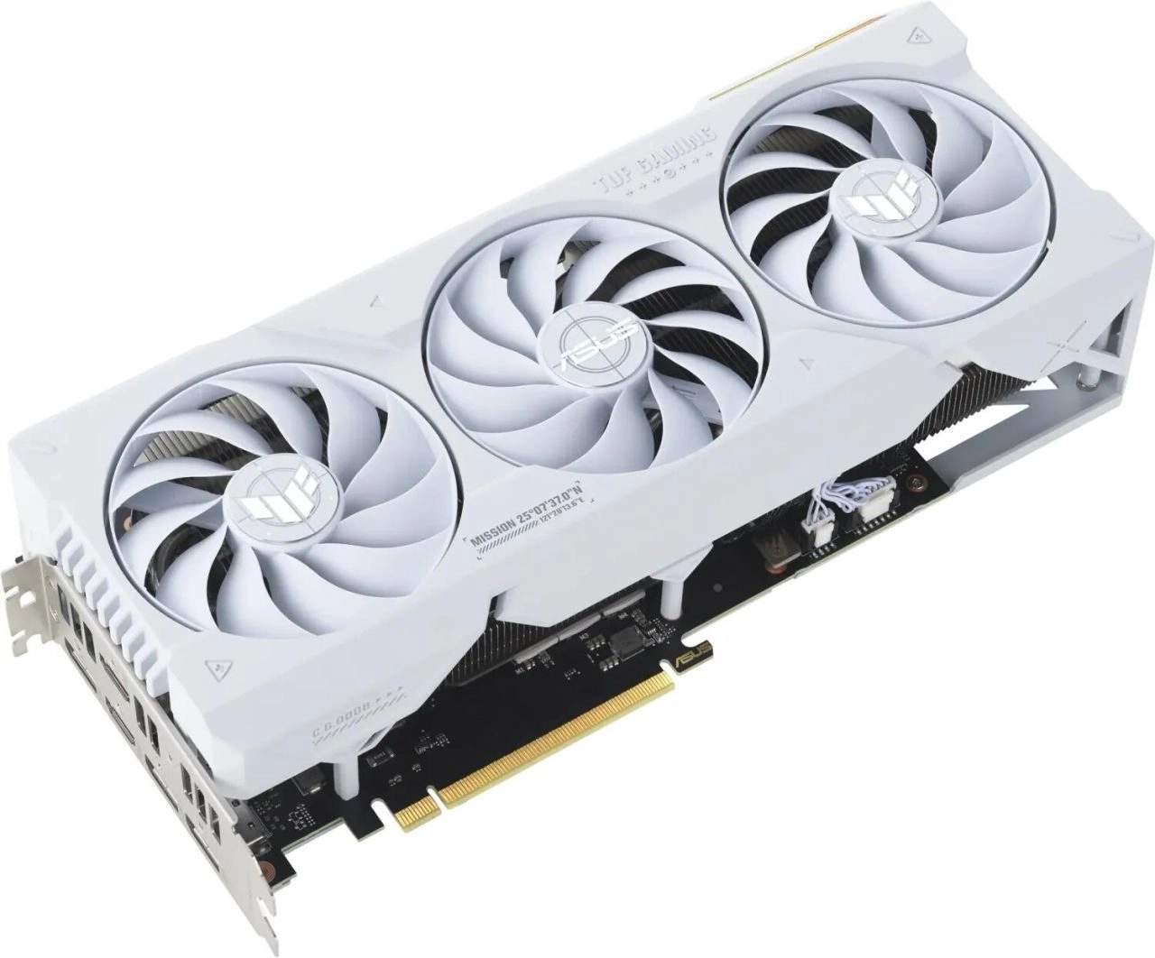 ASUS TUF Gaming GeForce RTX 4070 Ti SUPER OC White, 16GB GDDR6X, 2x HDMI, 3x DP