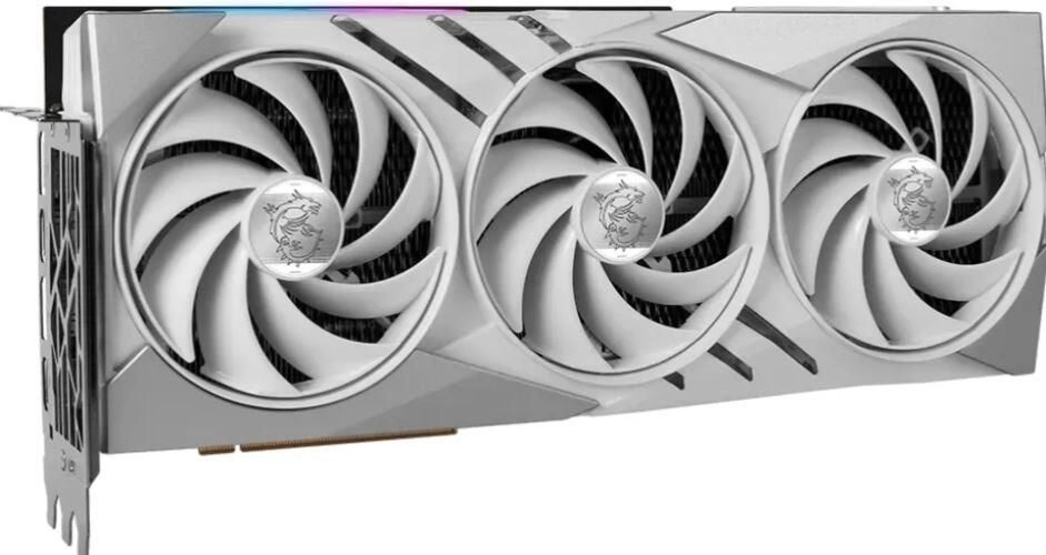 MSI GeForce RTX 4080 SUPER 16G Gaming X Slim White, 16GB GDDR6X, 2x HDMI, 2x DP