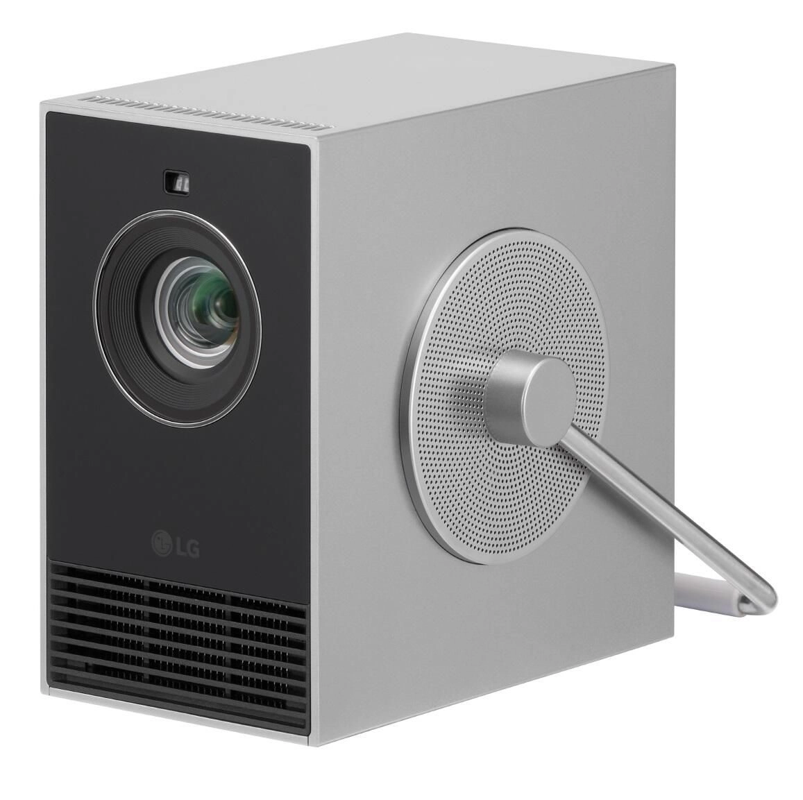 LG HU710PB Cinebeam Qube mobiler Laser Beamer 500 ANSI Lumen