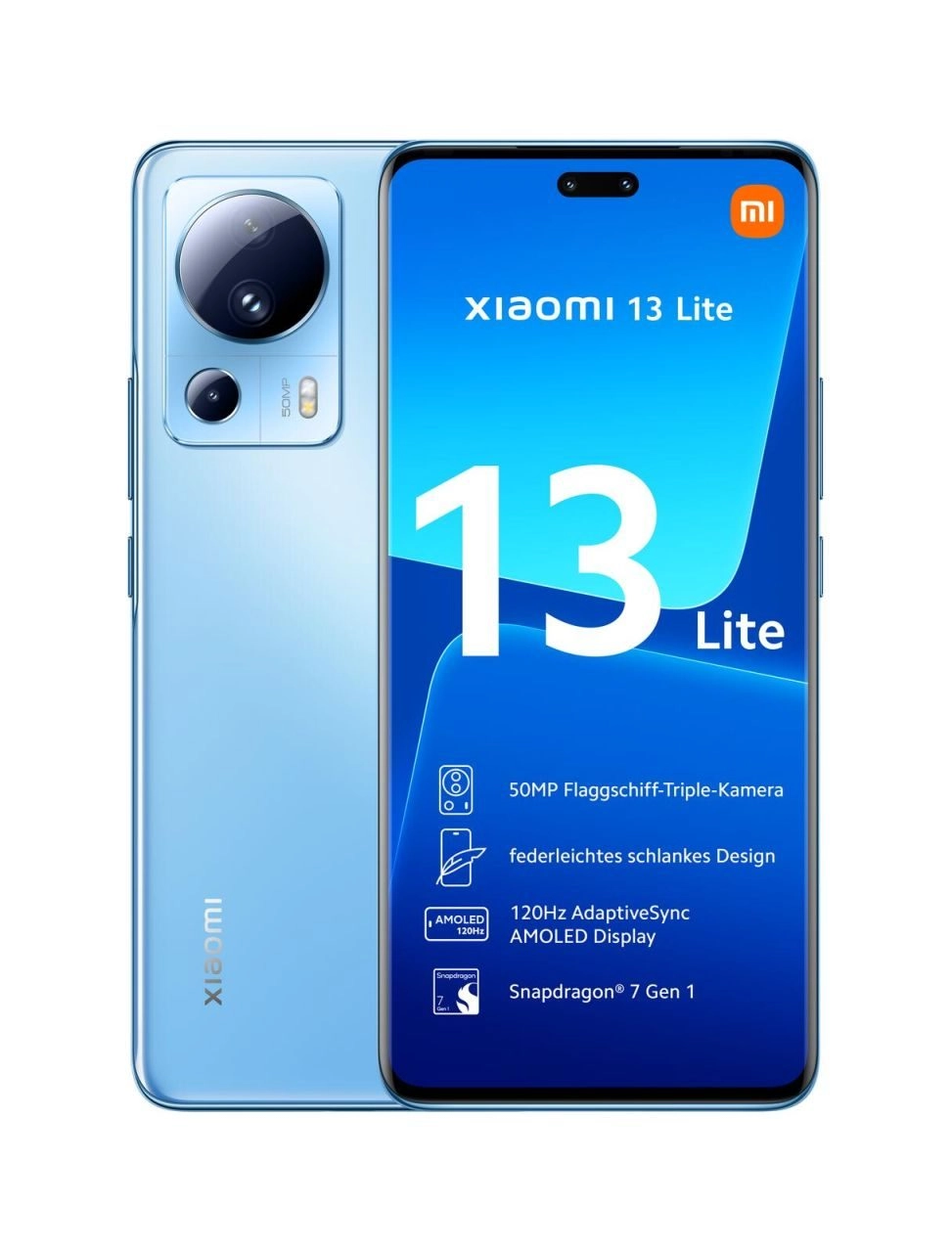 Xiaomi 13 Lite | 5G 128GB/8GB - Blau