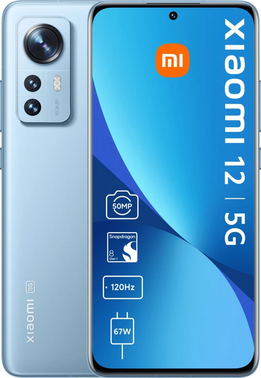 Xiaomi 12 5G 256GB/8GB blau