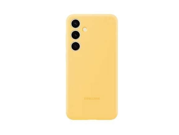 Samsung Silicone Case für das Galaxy S24+ (Yellow)