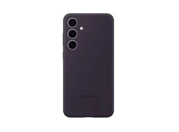 Samsung Silicone Case für das Galaxy S24+ (Dark Violet)