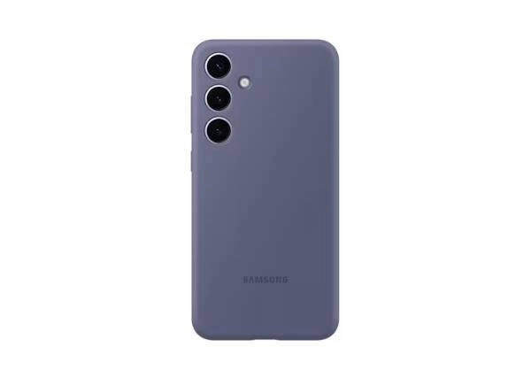 Samsung Silicone Case für das Galaxy S24+ (Violet)