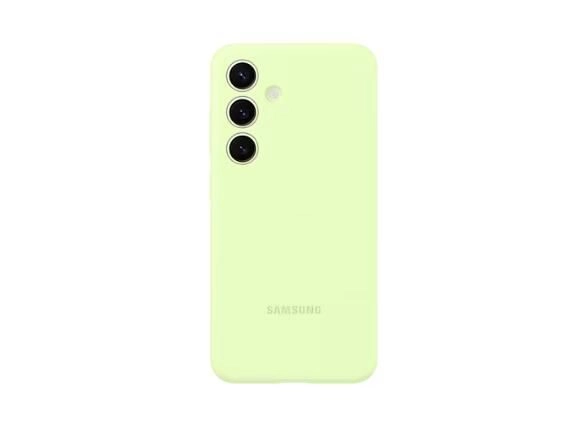 Samsung Silicone Case für das Galaxy S24 (Light Green)