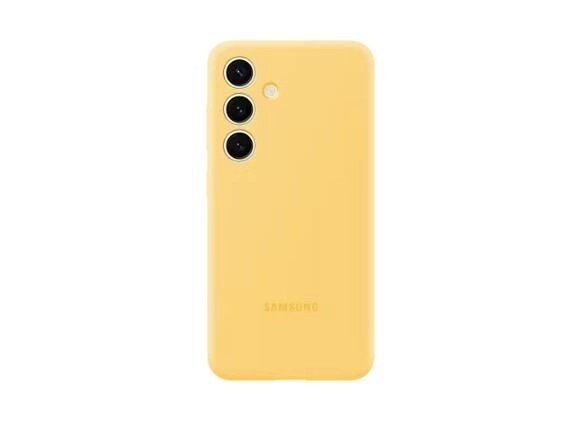 Samsung Silicone Case für das Galaxy S24 (Yellow)