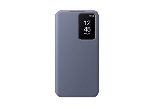 Samsung Smart View Wallet Case für das Galaxy S24 (Violet)