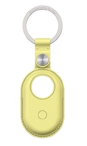 Samsung Braloba Key Ring Case für das Samsung Galaxy SmartTag2 (Gelb)