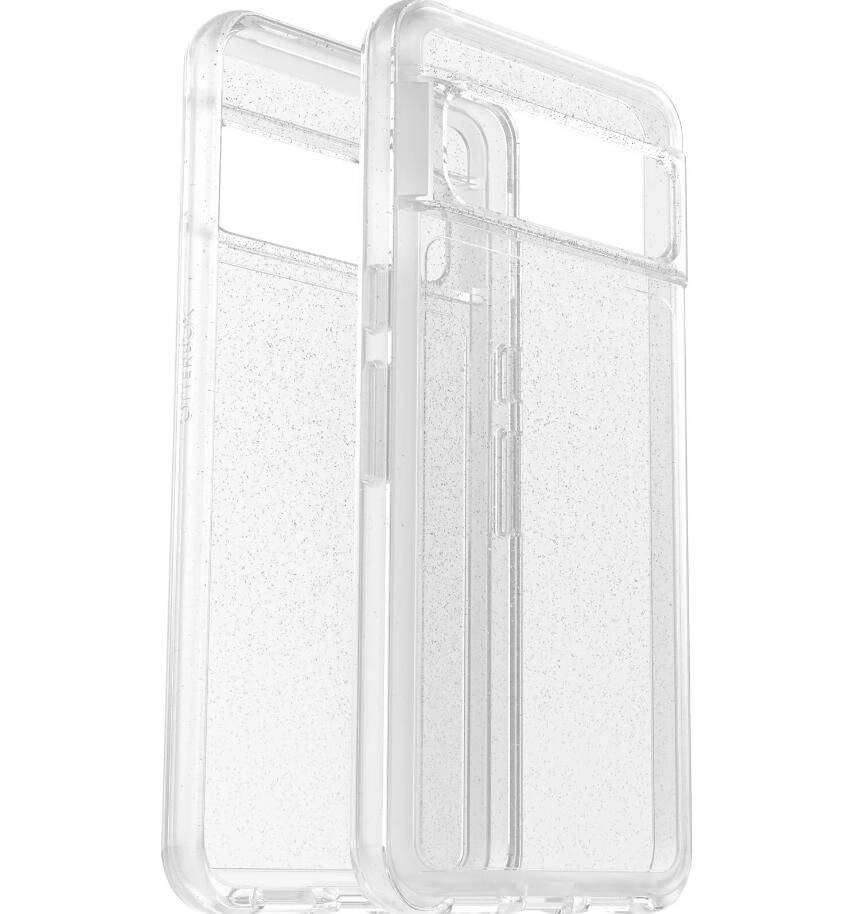 OtterBox Symmetry Clear Series für das Google Pixel 8 Pro - Stardust (Clear Glitter)