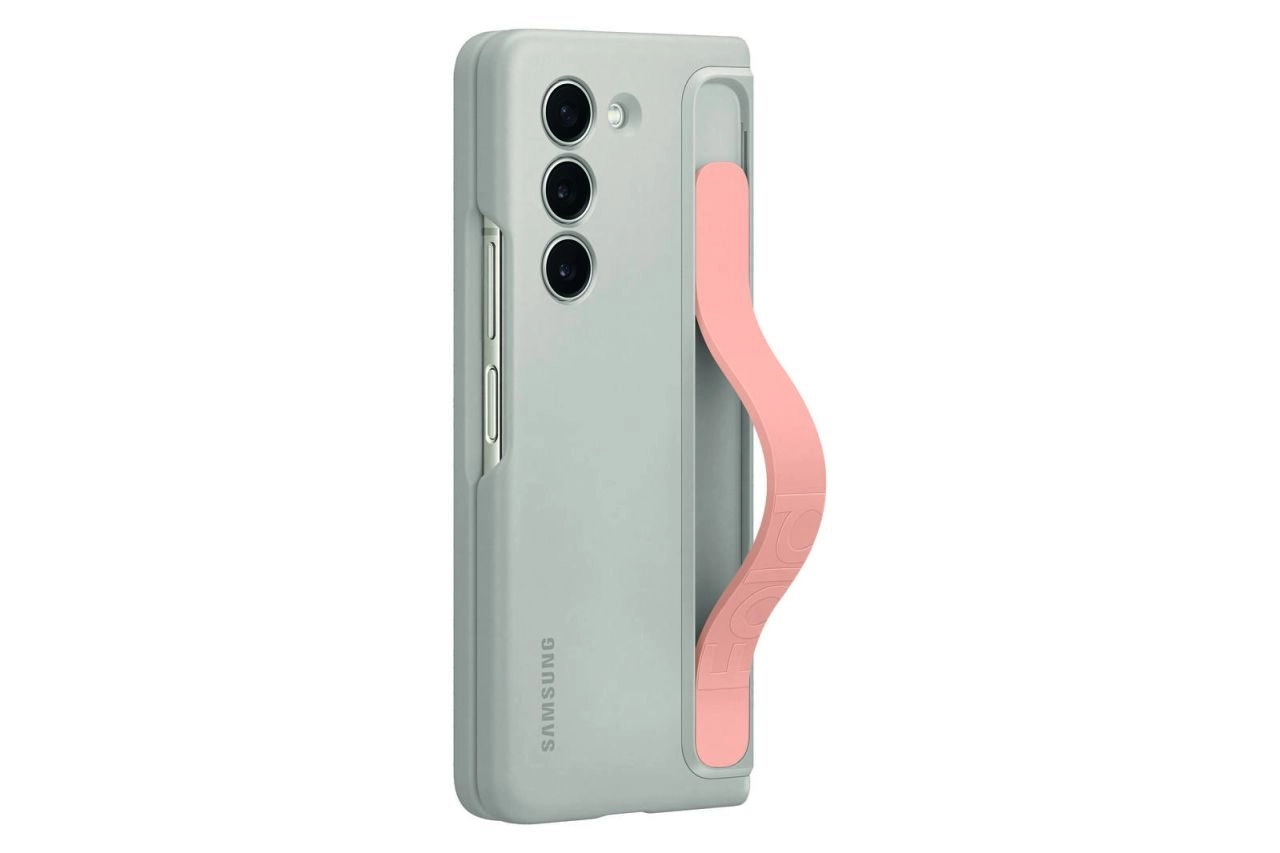 Samsung Standing Case with Strap für Galaxy Z Fold5 (Sand)