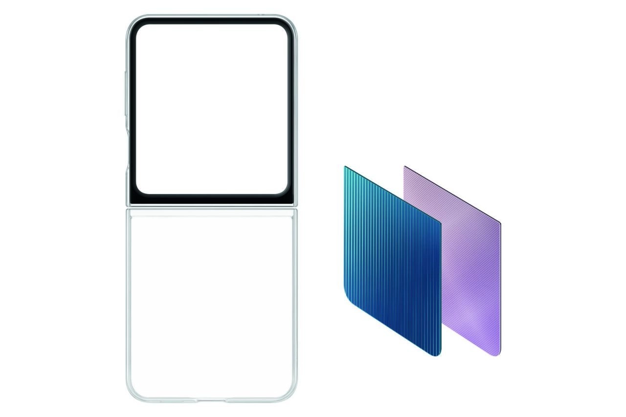 FlipSuit Case für Galaxy Z Flip5 (Transparent)