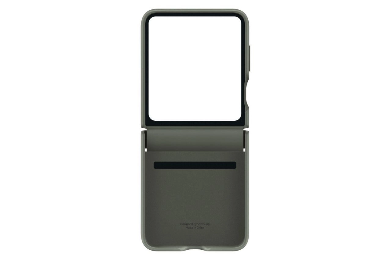 Samsung Flap ECO-Leather Case für Galaxy Z Flip5 (Etoupe)