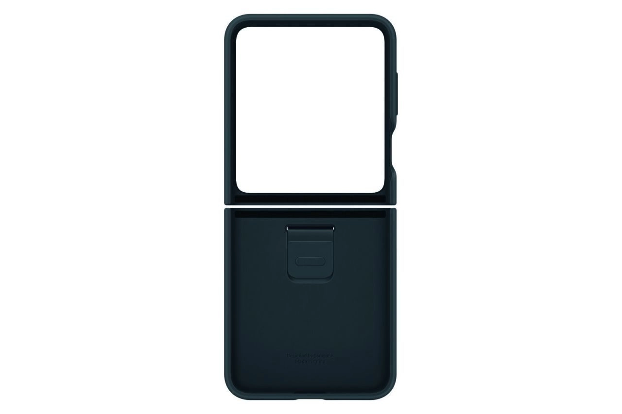 Samsung Silicone Case with Ring für Galaxy Z Flip5 (Indigo)