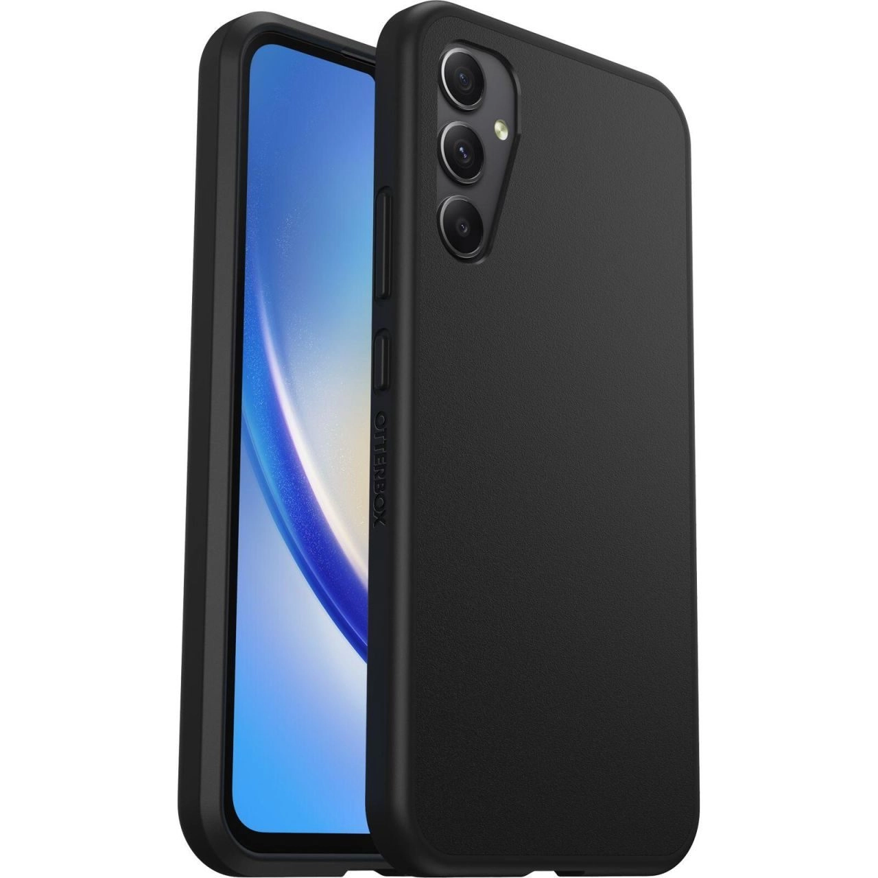 OtterBox React Series Schutzhülle für Samsung Galaxy A34 5G (Schwarz) - Bulk/ProPack